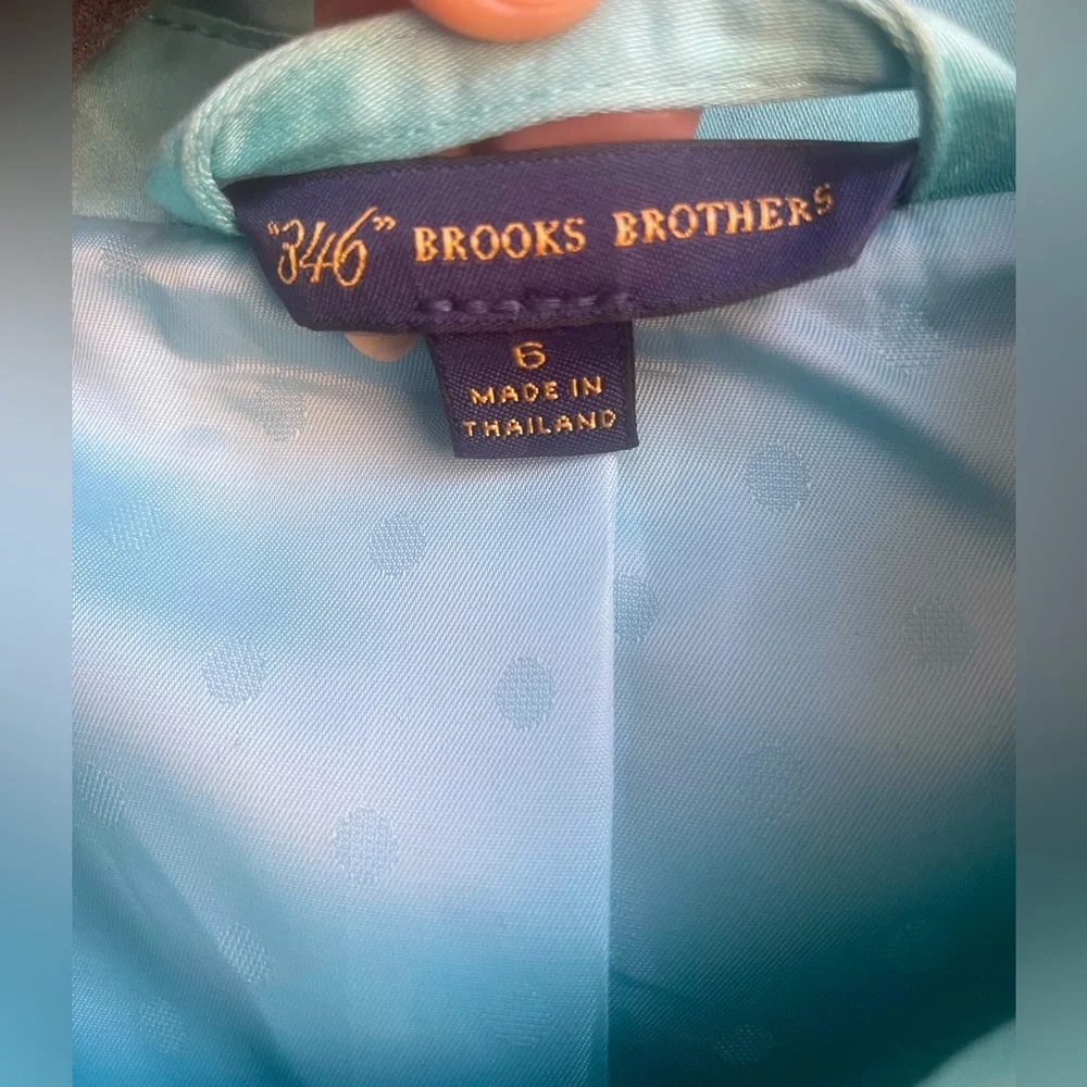 🌸NEW🌺 Brooks Brothers Beautiful Bold Trench Coat,No longer available in stores - Picture 2 of 15